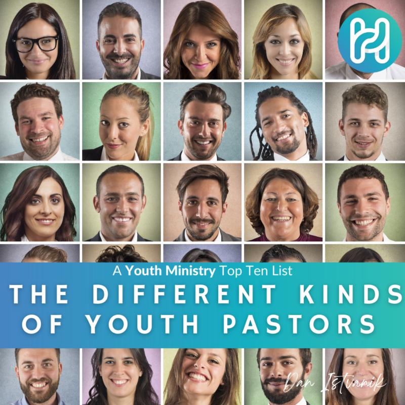 different youth pastors