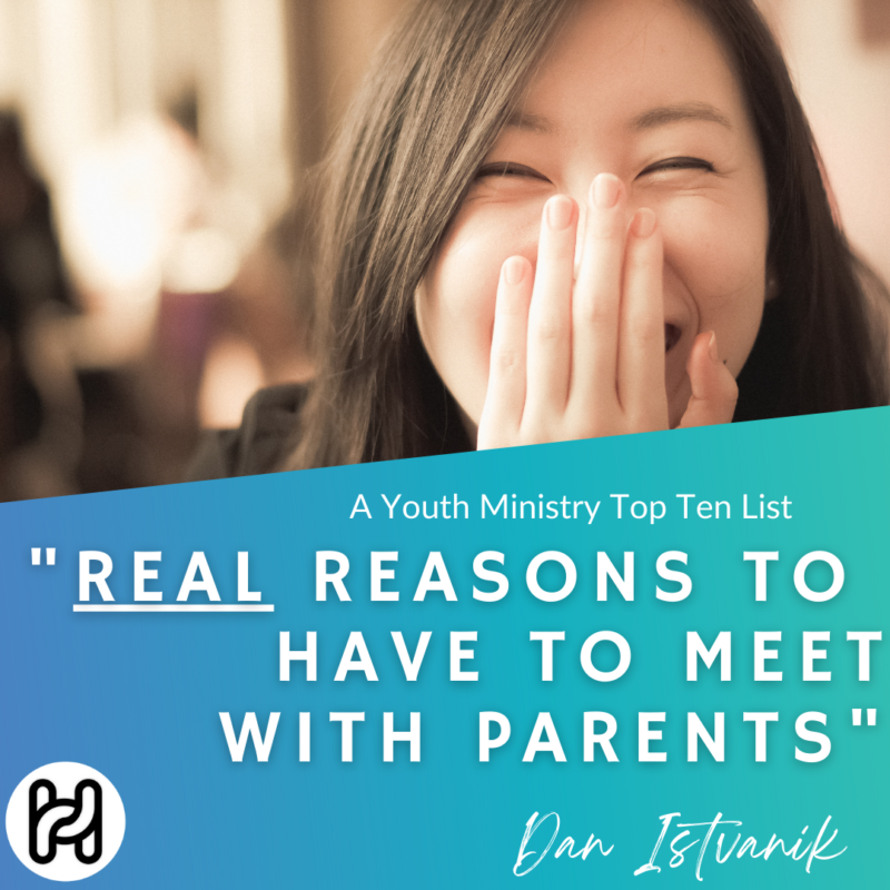 youth ministry parents