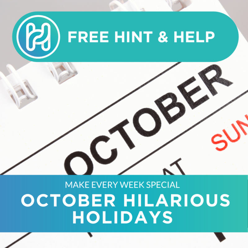October Hilarious Holidays